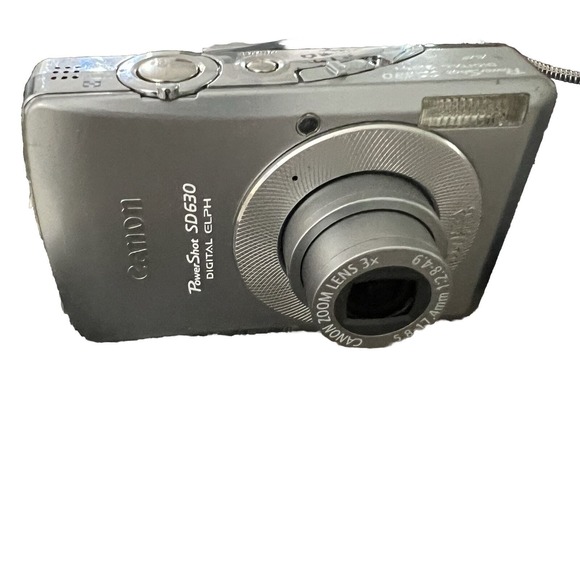 Canon PowerShot SD630 Digital Camera - Silver - Picture 1 of 5